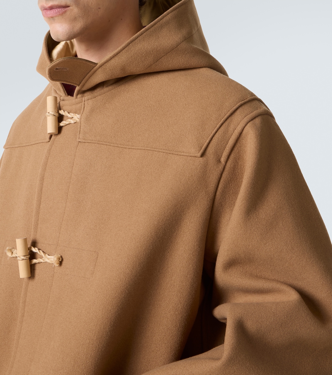 Dufflecoat Commodore aus Wolle und Leinen | Visvim