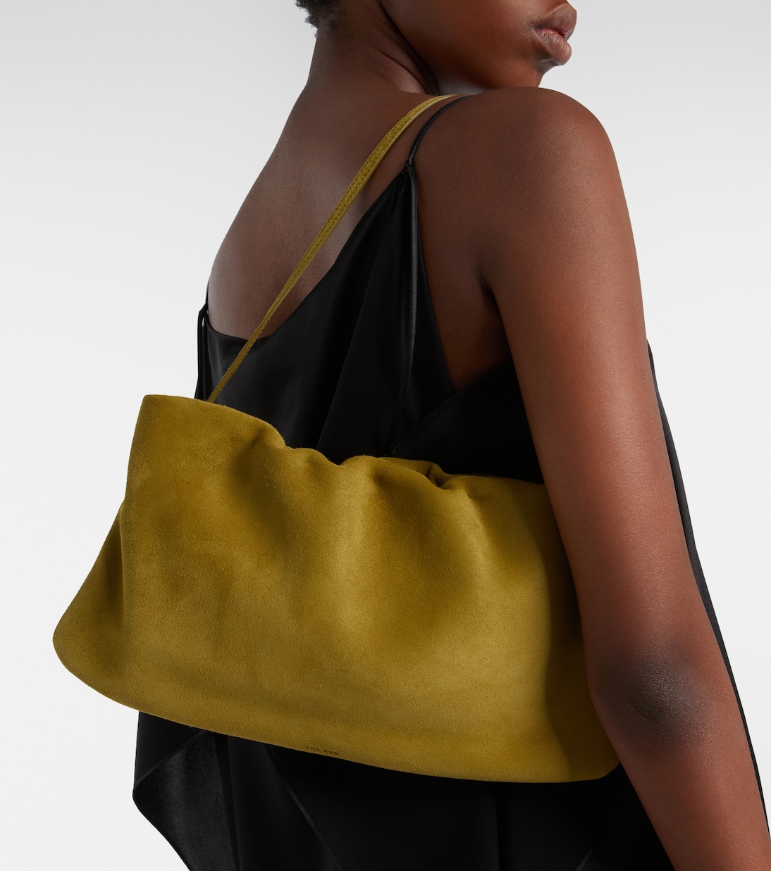 Bourse suede shoulder bag | The Row