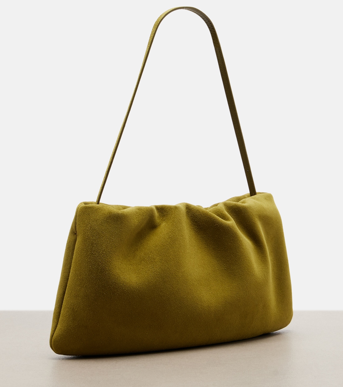 Bourse suede shoulder bag | The Row