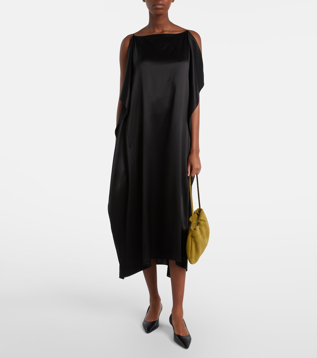 Bourse suede shoulder bag | The Row