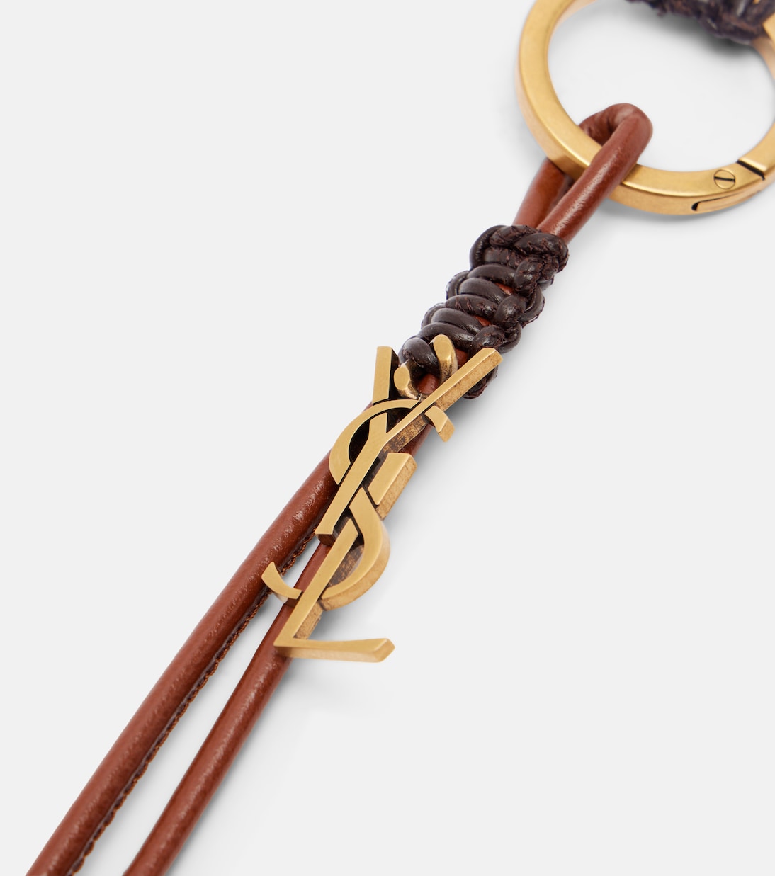 Schlüsselanhänger Cassandre aus Leder | Saint Laurent