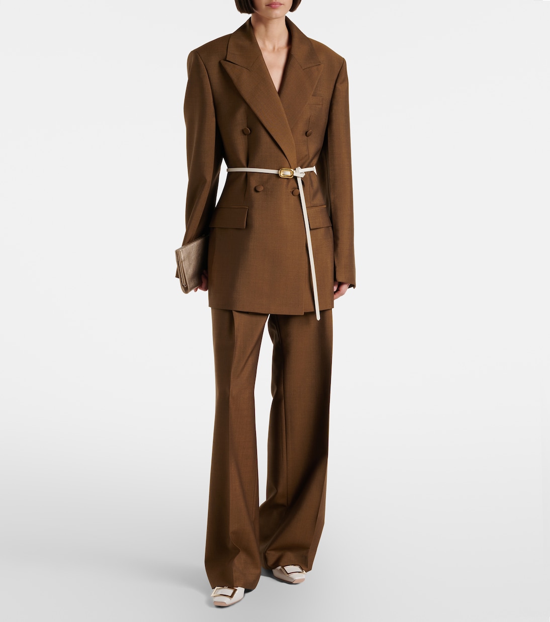 Trompette 45 patent leather pumps | Roger Vivier