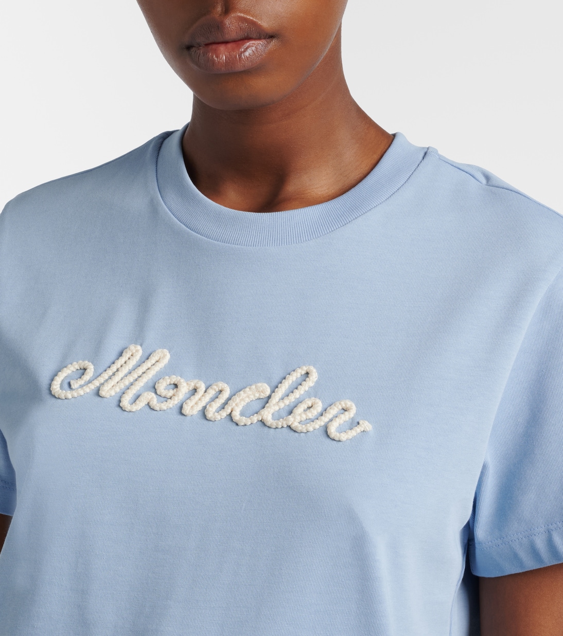 Logo cotton jersey T-shirt | Moncler
