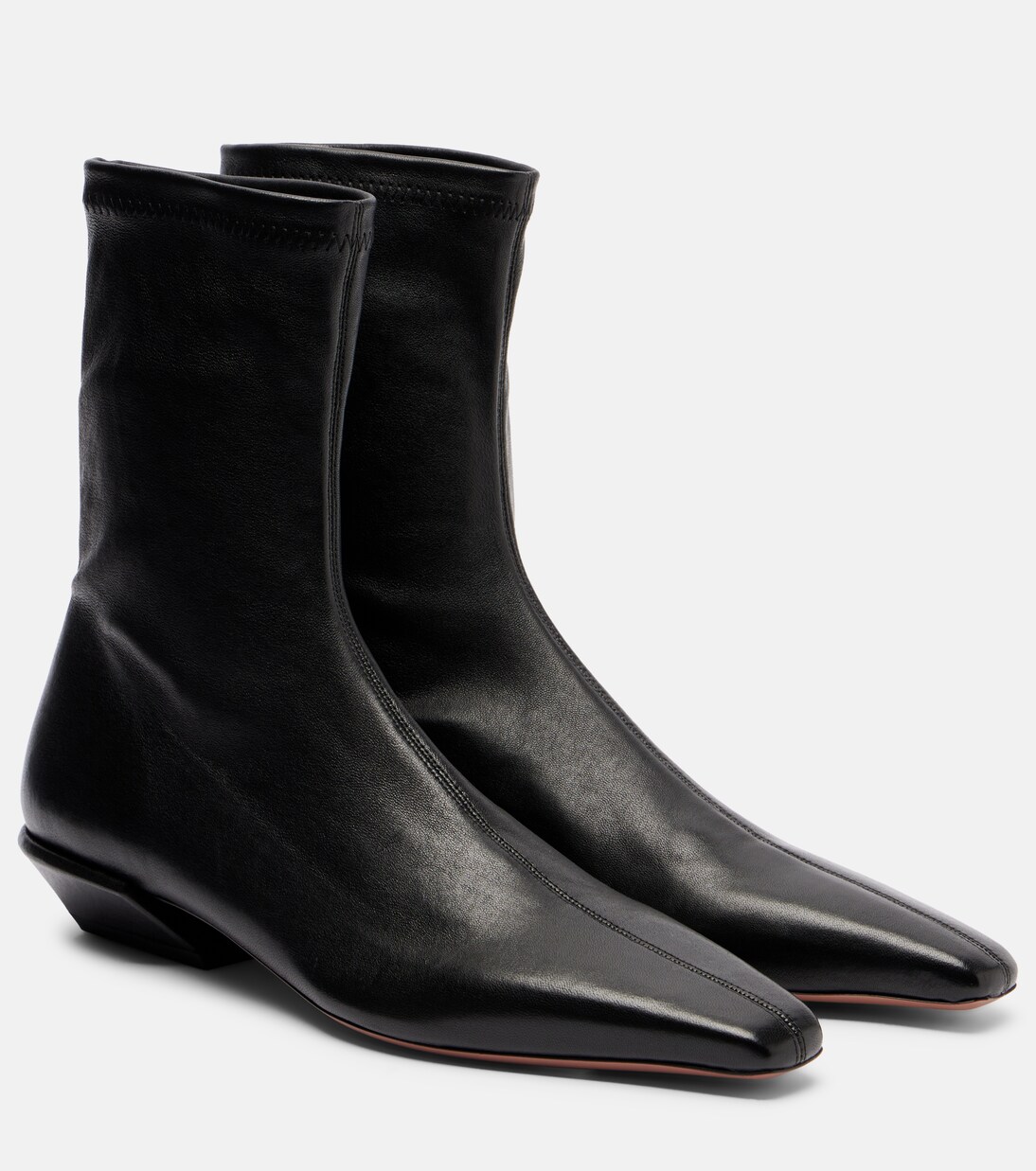 Bettina leather ankle boots | Paris Texas