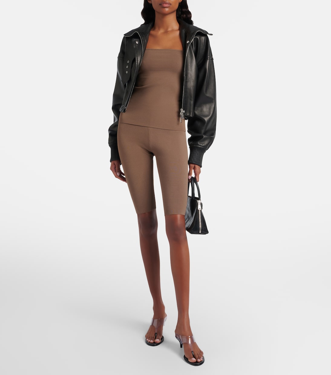 Knitted biker shorts | Entire Studios