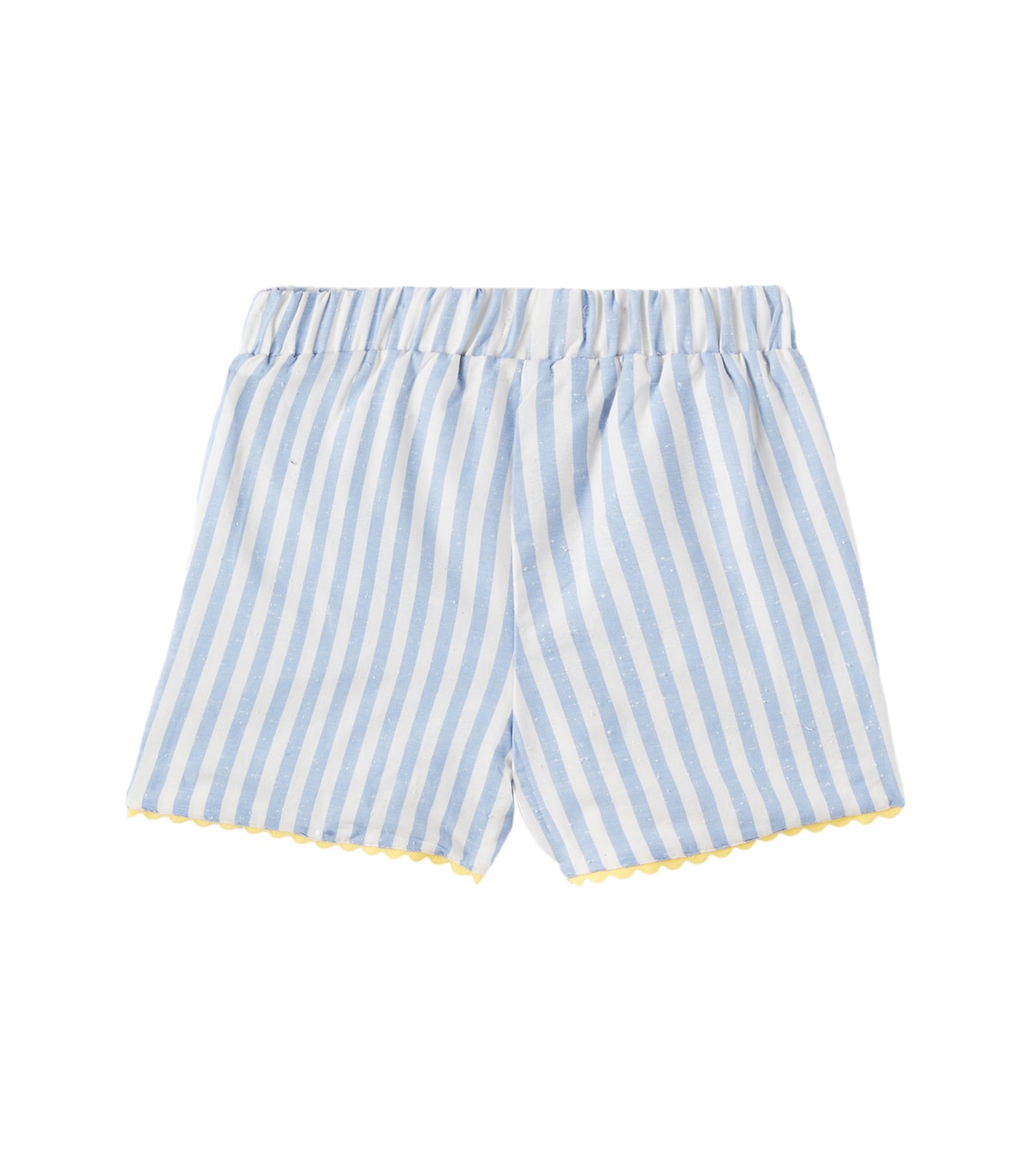 Miranda striped cotton shorts | La Coqueta