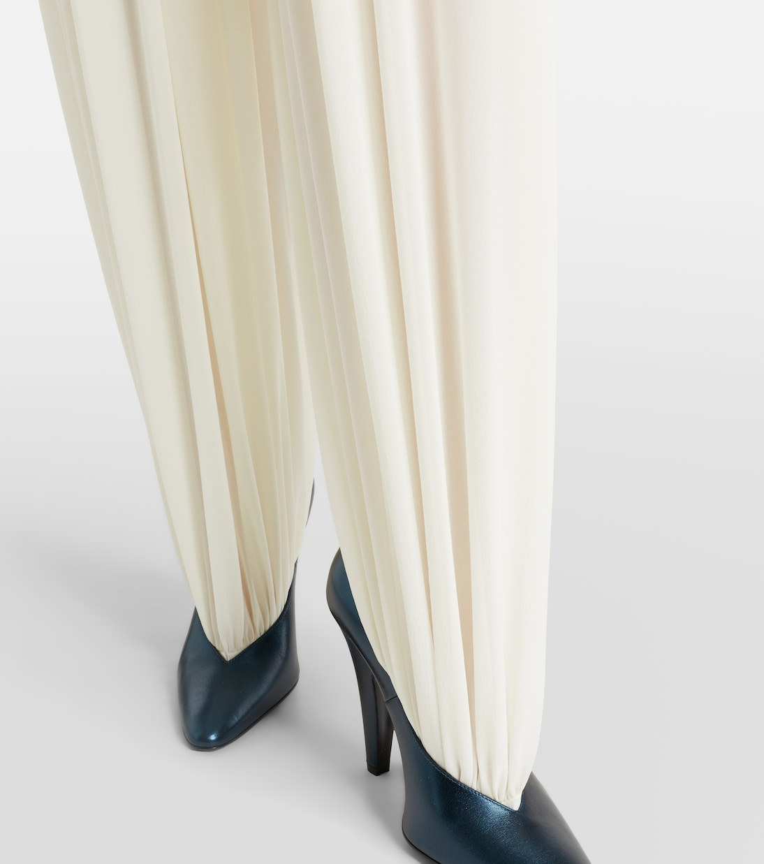 Silk-blend wide-leg pants | Alaïa