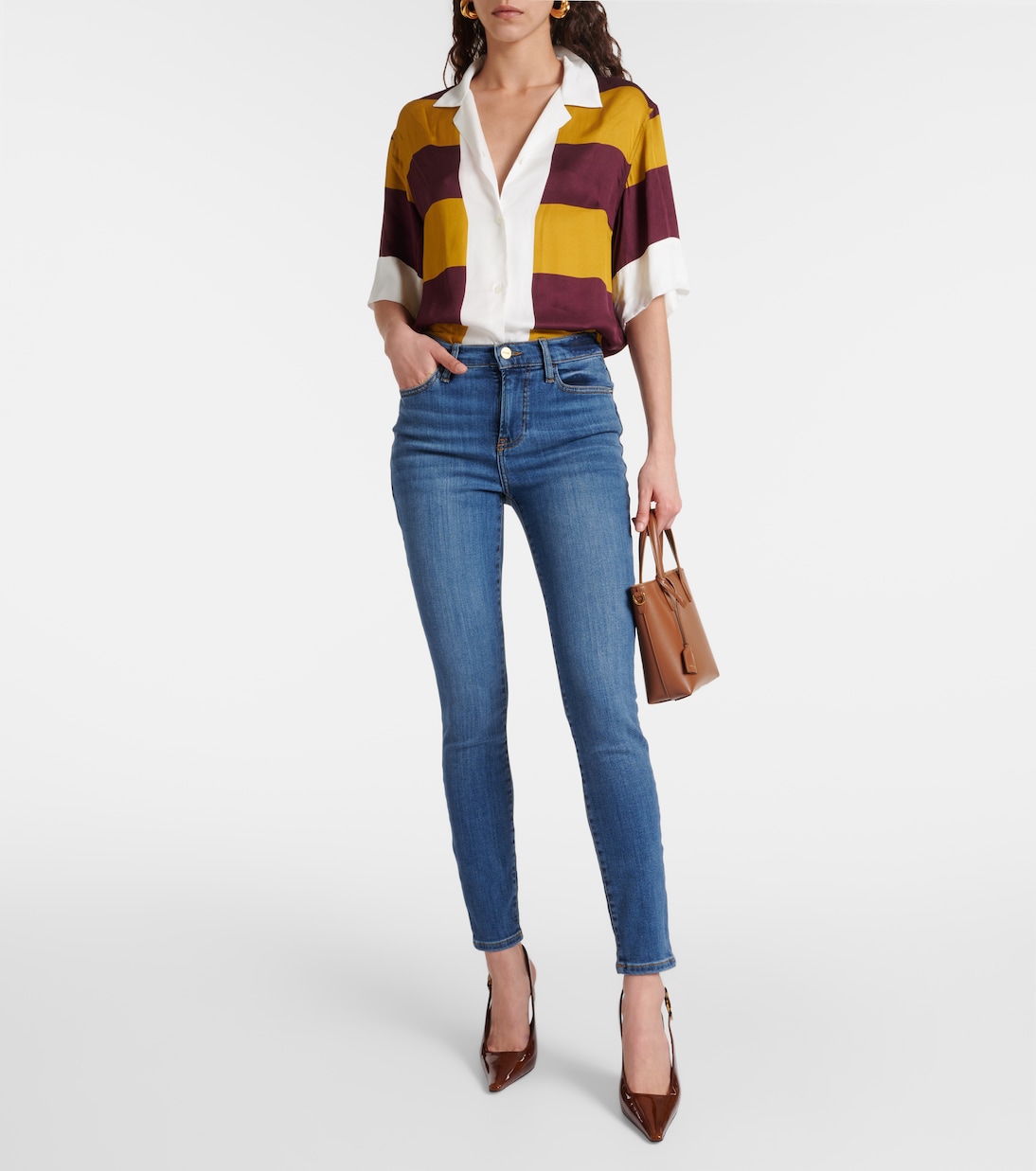 Jean Le High Skinny à taille haute | Frame