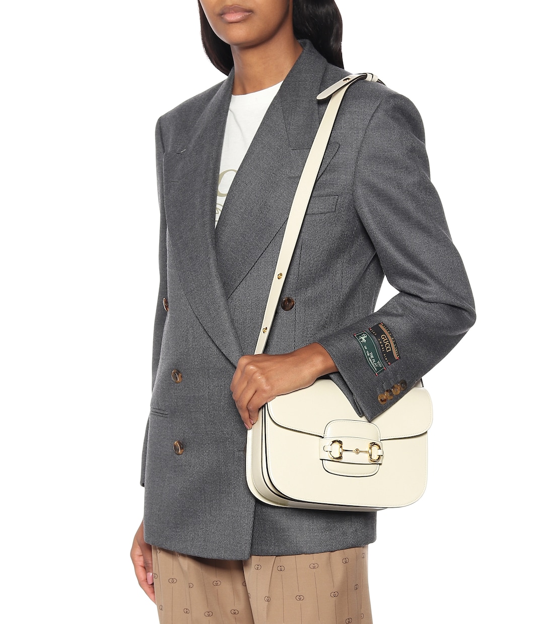 Gucci Horsebit 1955 leather shoulder bag | Gucci