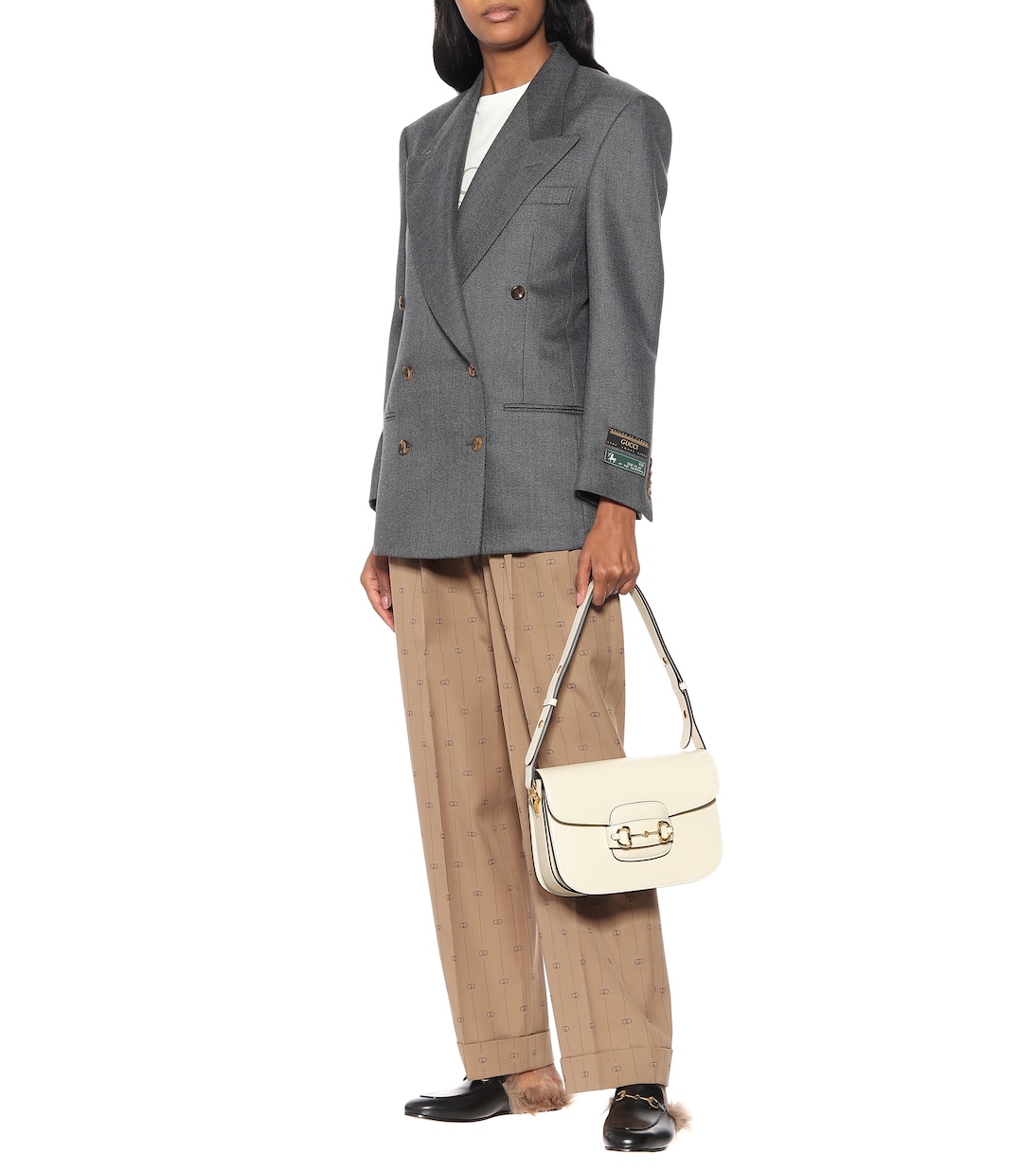 Gucci Horsebit 1955 leather shoulder bag | Gucci