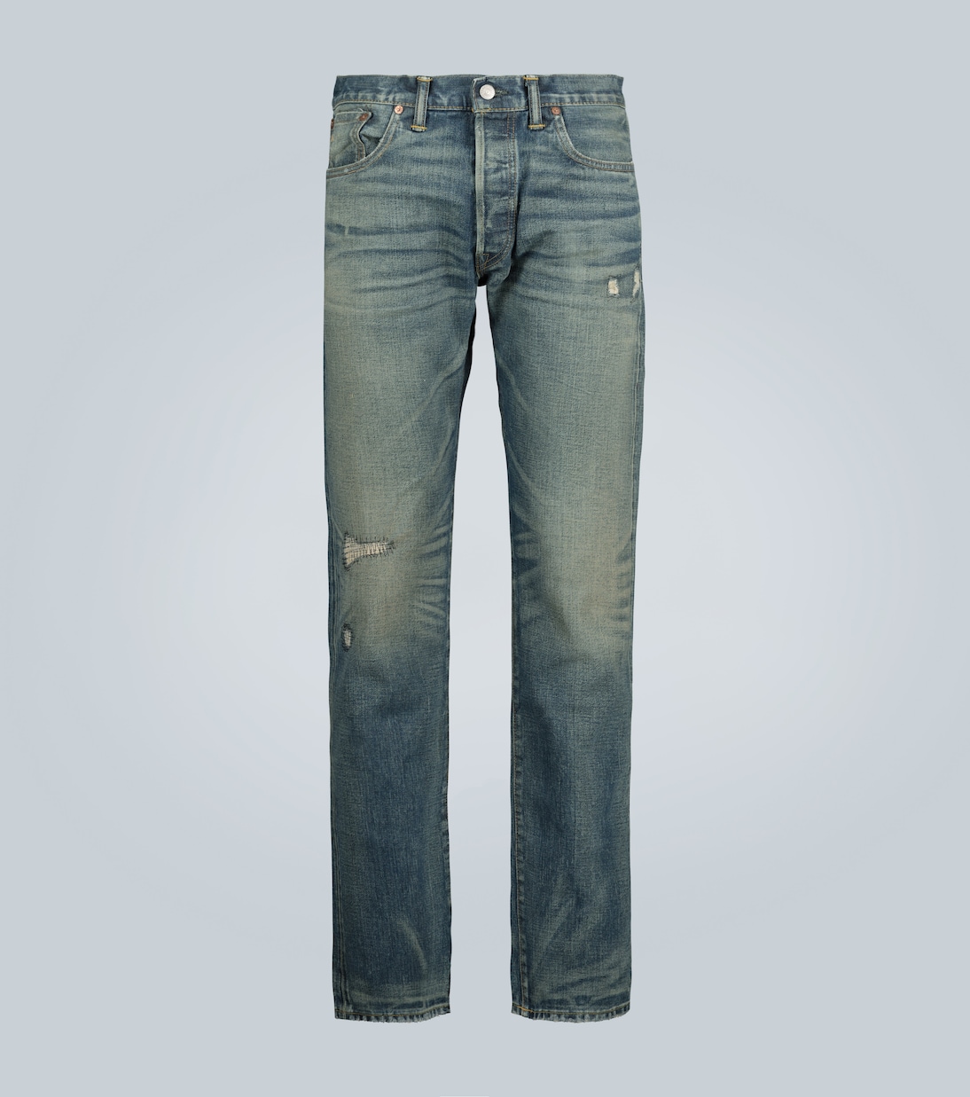 Jeans slim Ridgway con efecto desgastado | RRL
