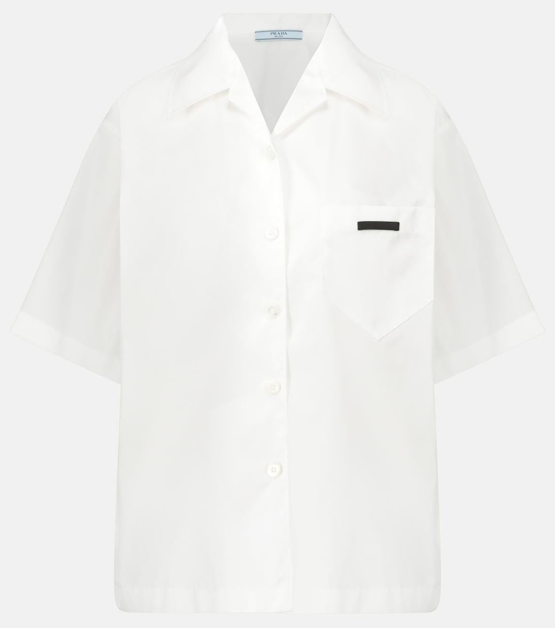 Camicia in gabardine Re-Nylon | Prada