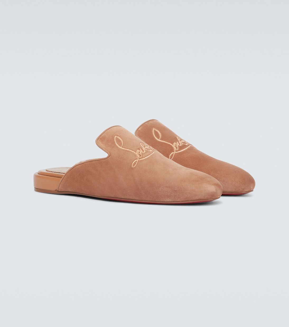 Navy Coolito Flat mules | Christian Louboutin