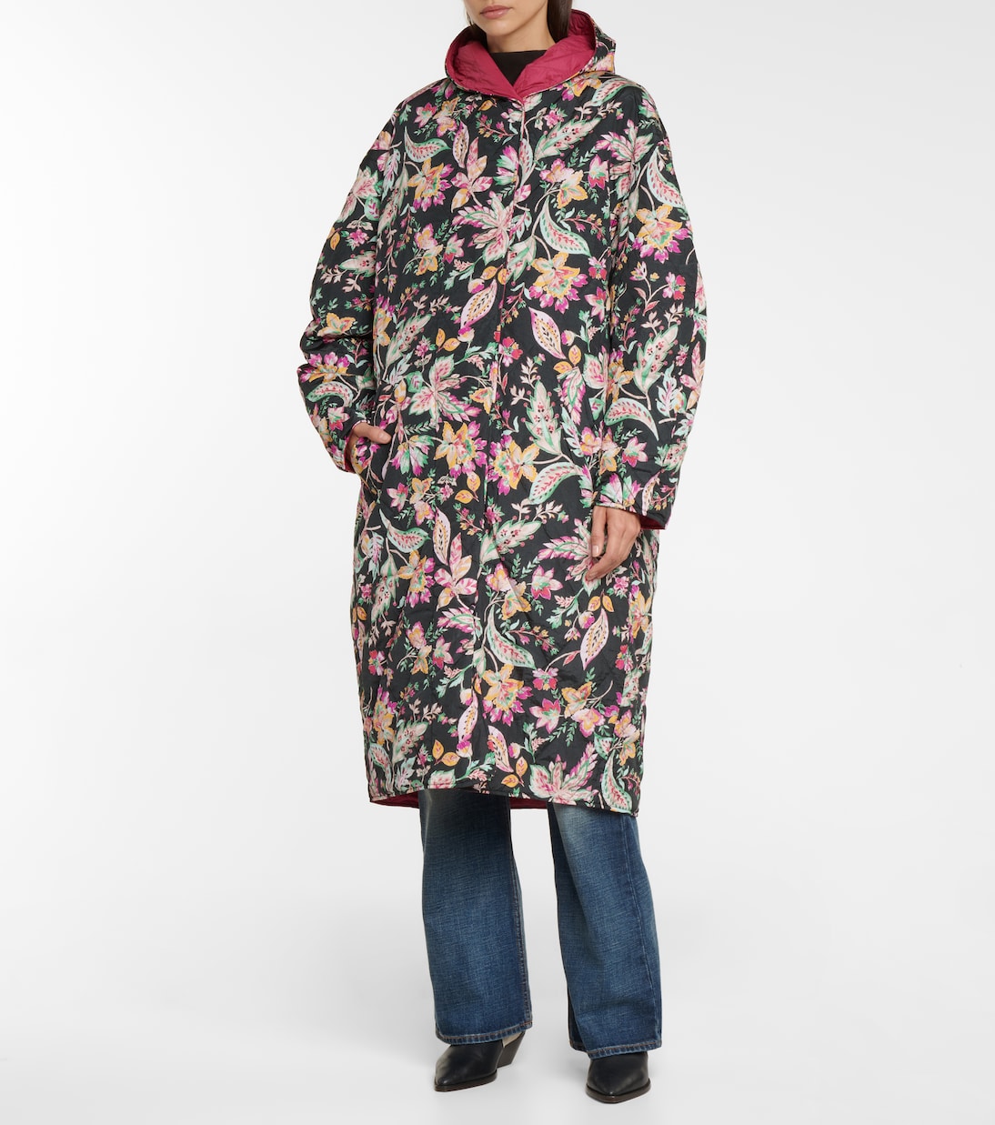 Dean reversible floral raincoat | Marant Etoile