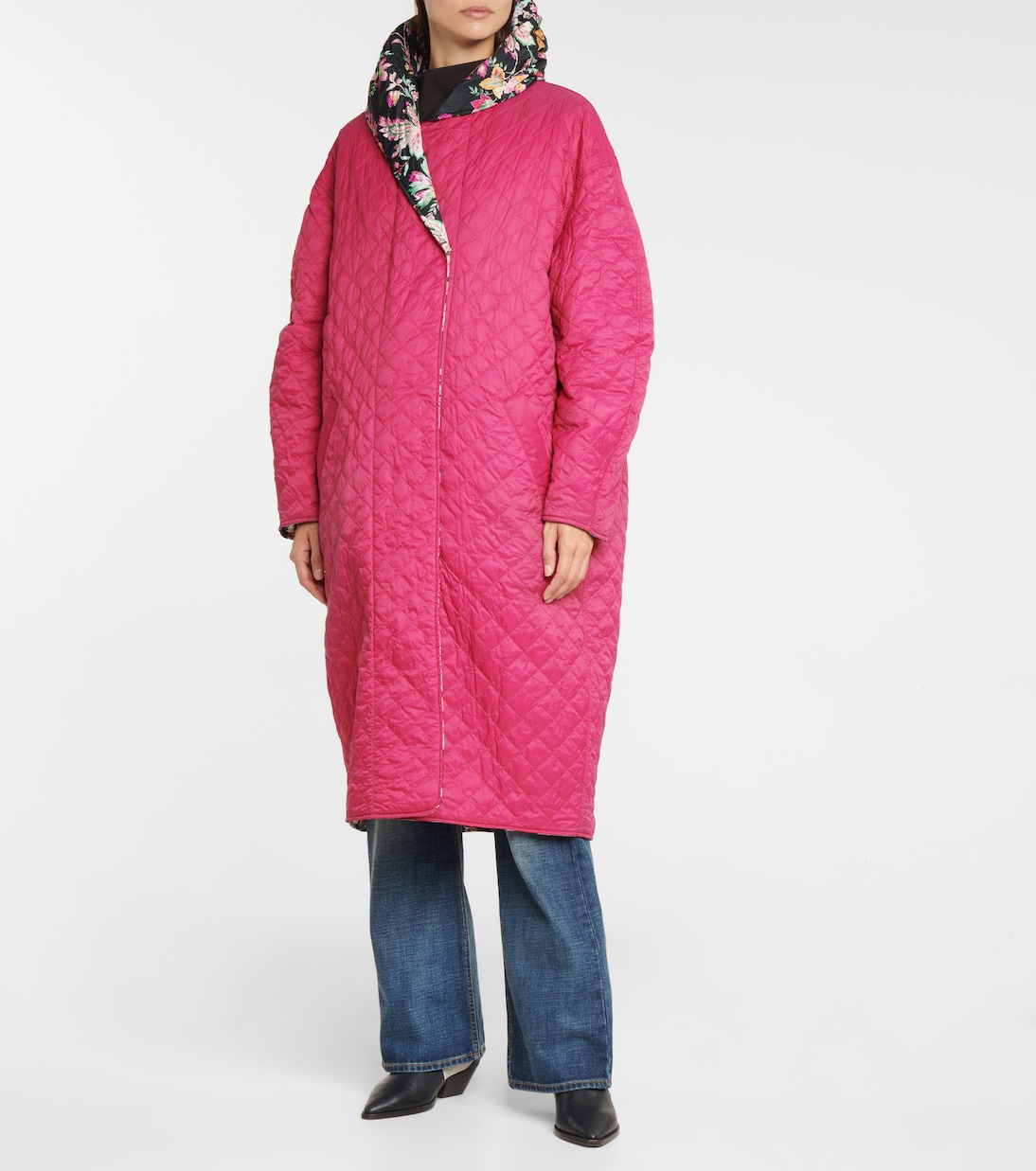 Dean reversible floral raincoat | Marant Etoile