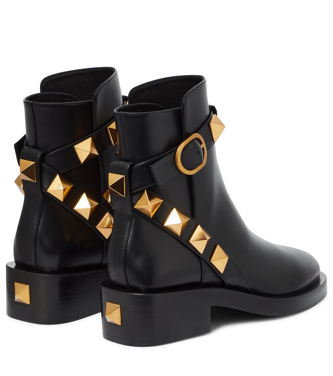 Ankle Boots Roman Stud aus Leder | Valentino Garavani