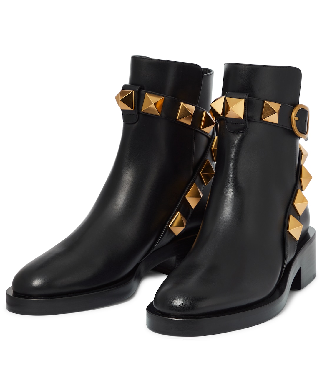 Ankle Boots Roman Stud aus Leder | Valentino Garavani