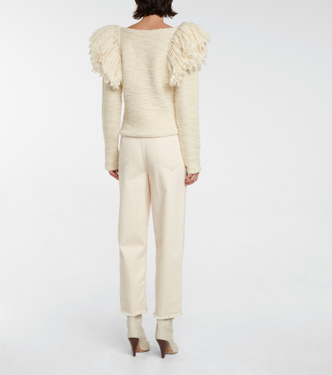 Sully fringed wool-blend sweater | Isabel Marant