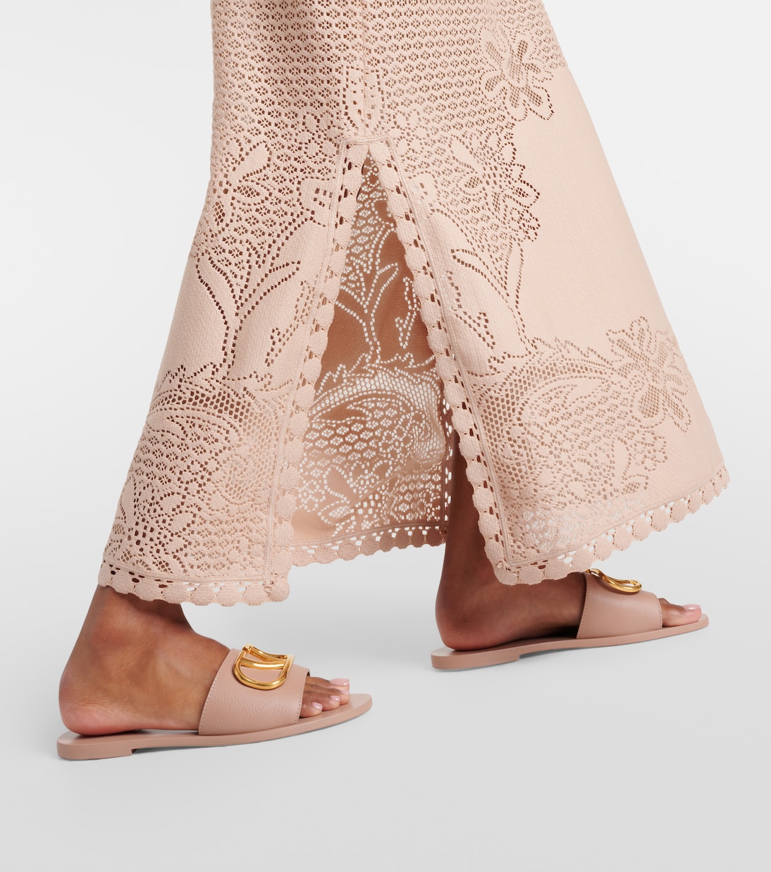 Sandali VLogo in pelle | Valentino Garavani
