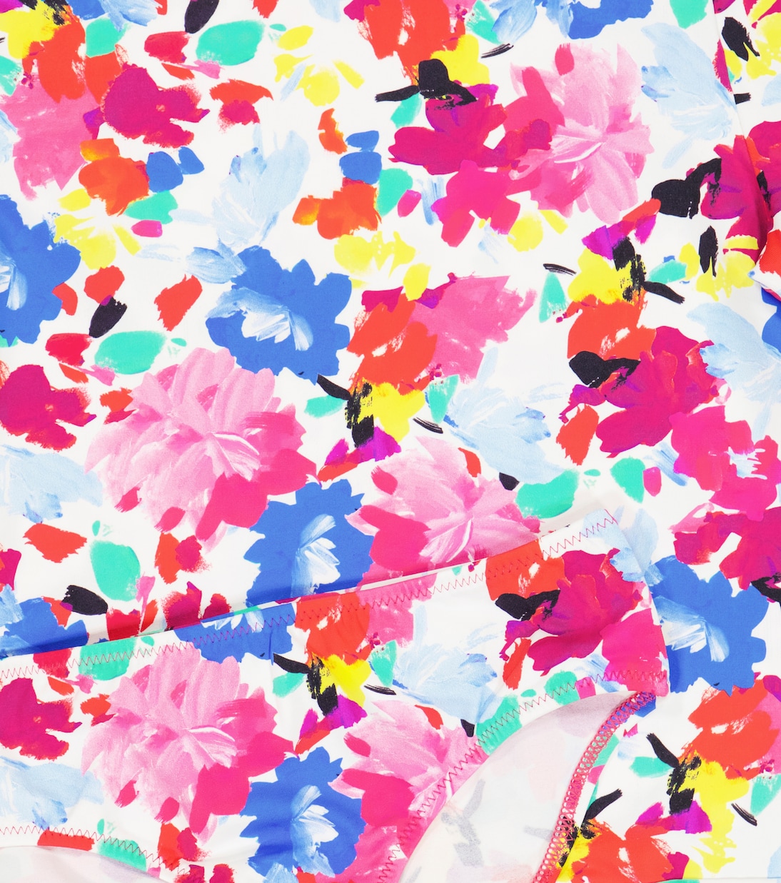 Floral rashguard and bikini bottoms | Il Gufo