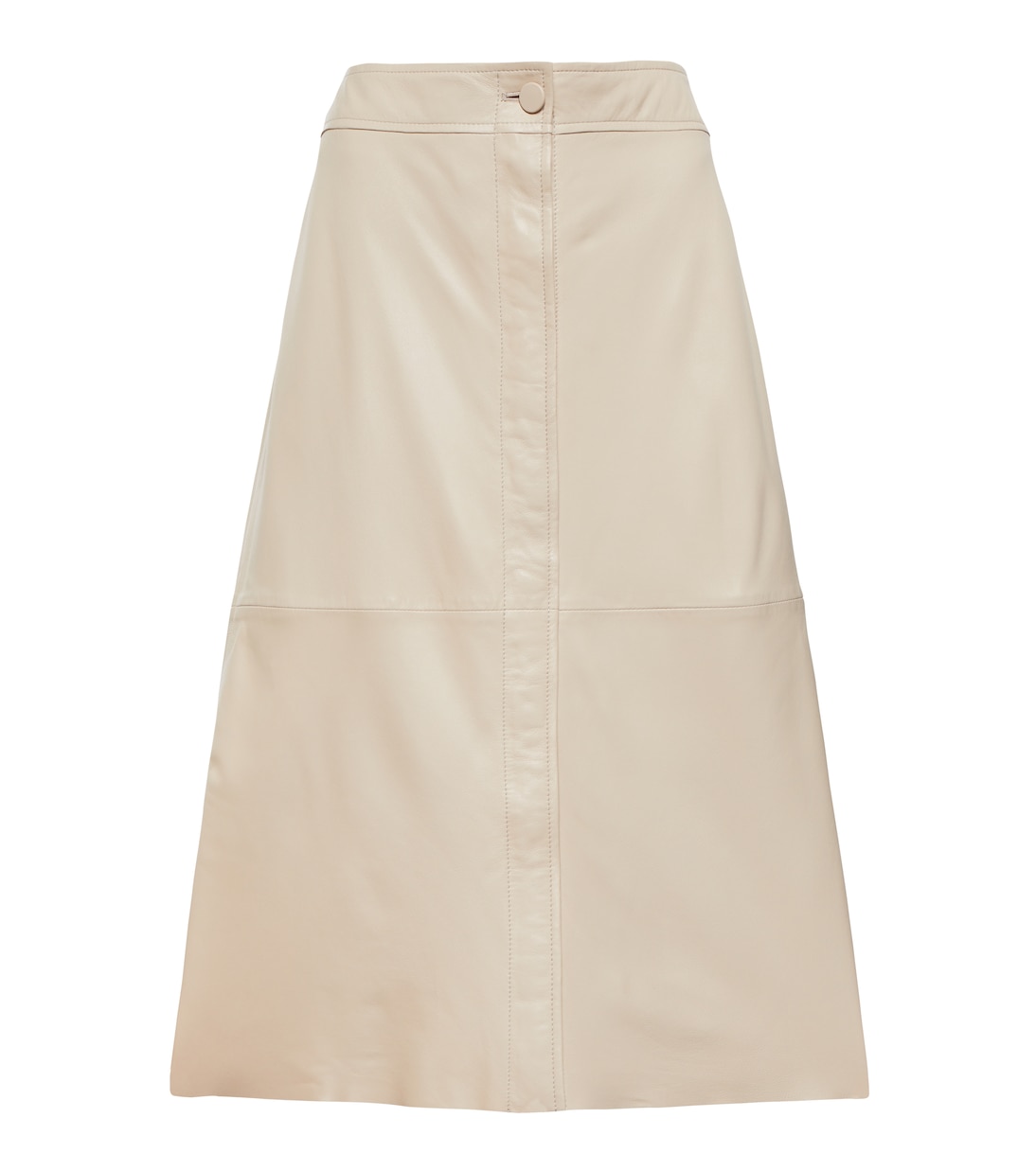 Falda midi Savana de piel | Joseph