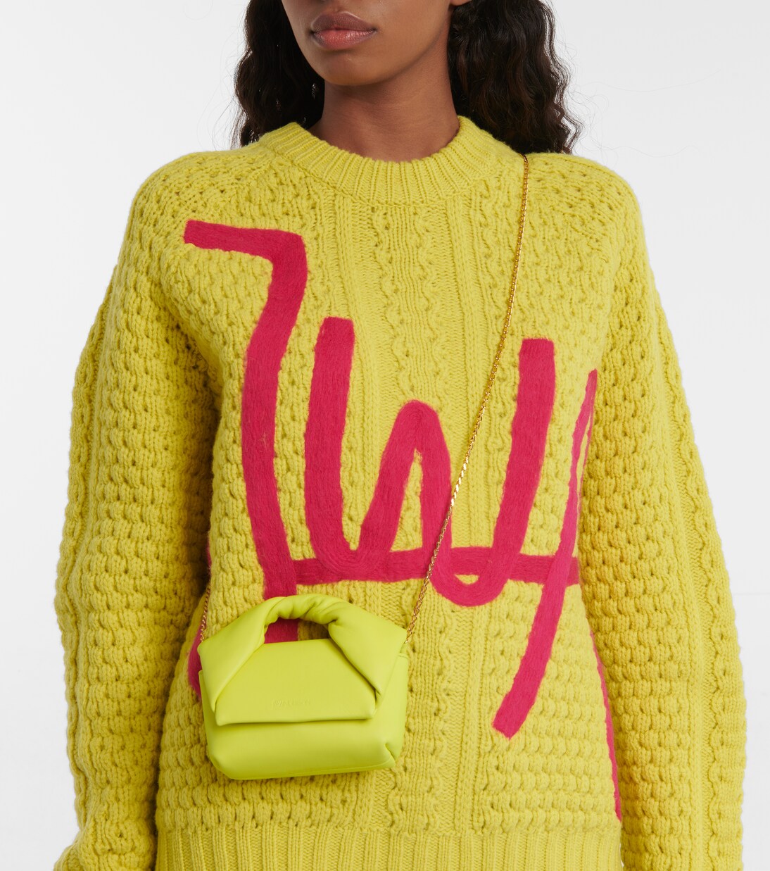 Borsa a tracolla Twister Nano in pelle | JW Anderson