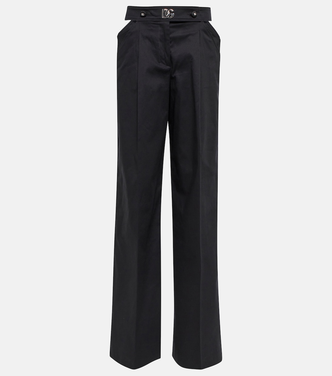 Mid-Rise-Hose mit geradem Bein | Dolce&Gabbana