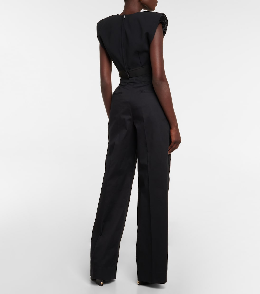Mid-Rise-Hose mit geradem Bein | Dolce&Gabbana