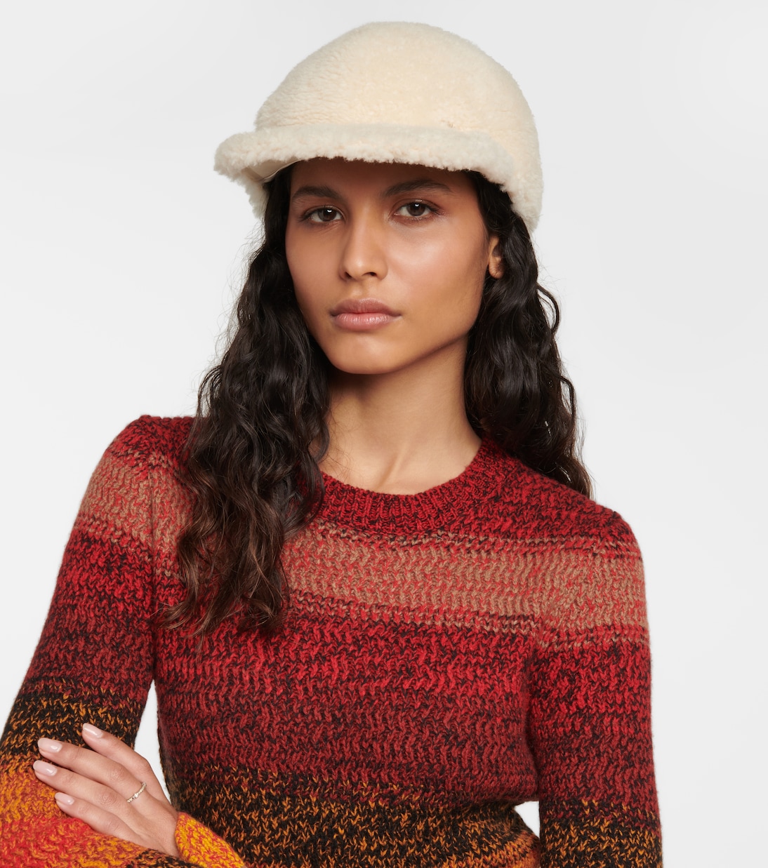 Shearling cap | Chloé