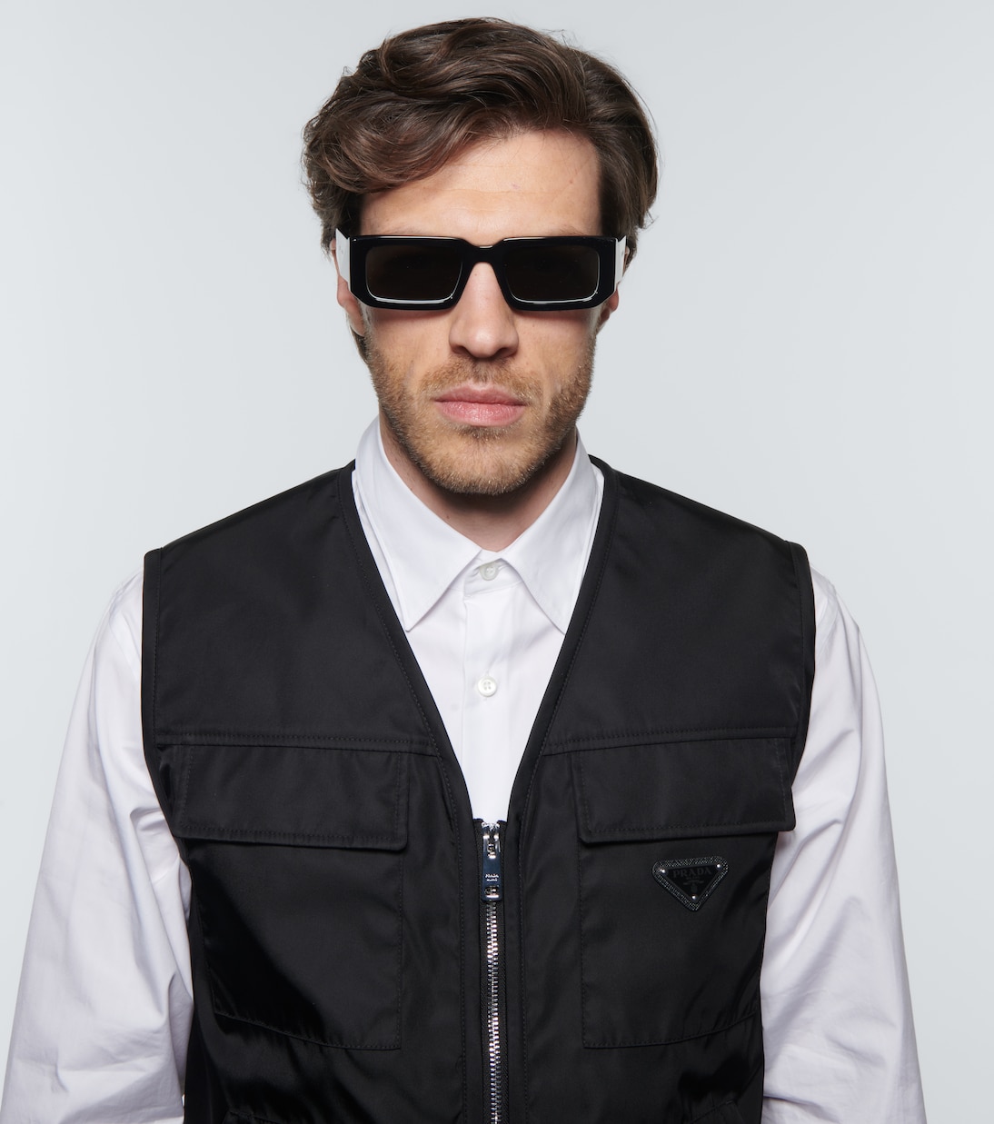 Symbole rectangular sunglasses | Prada