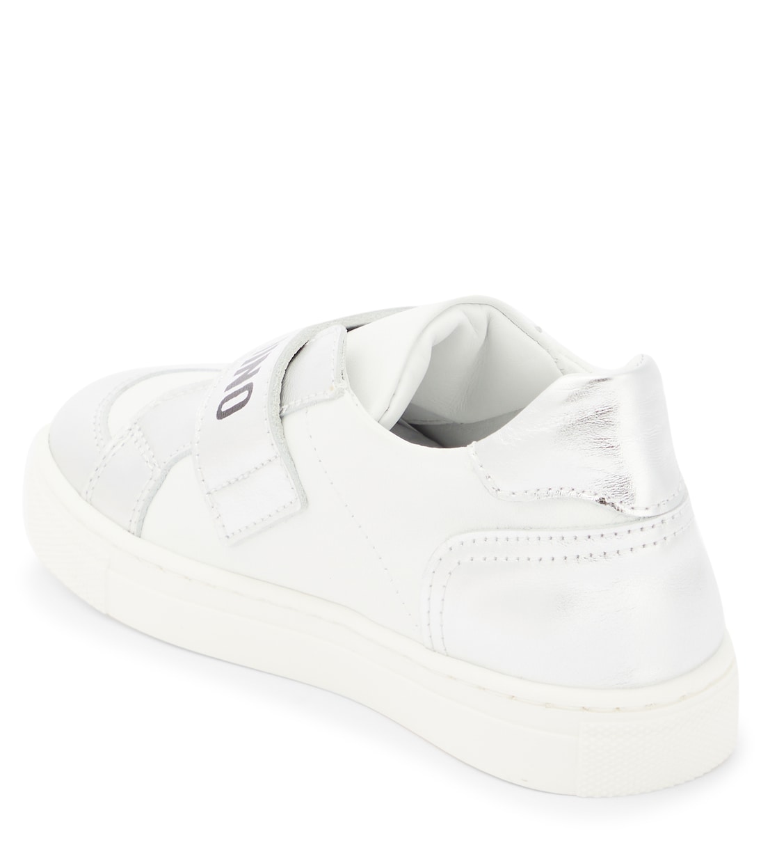 Sneakers in pelle con logo | Moschino Kids