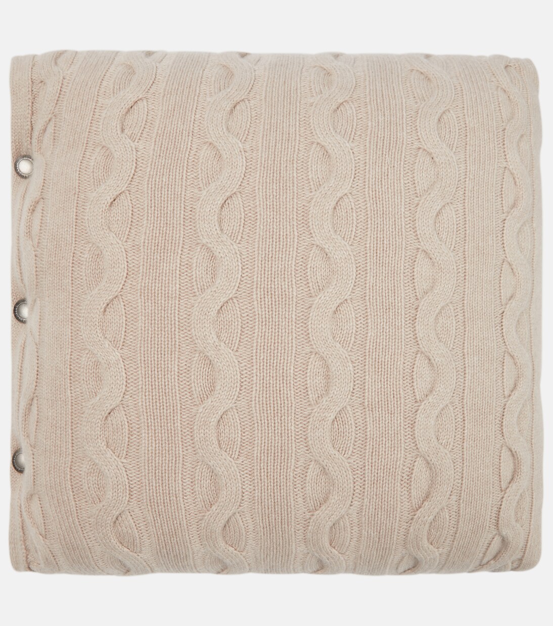 Cuscino in cashmere a trecce | Brunello Cucinelli