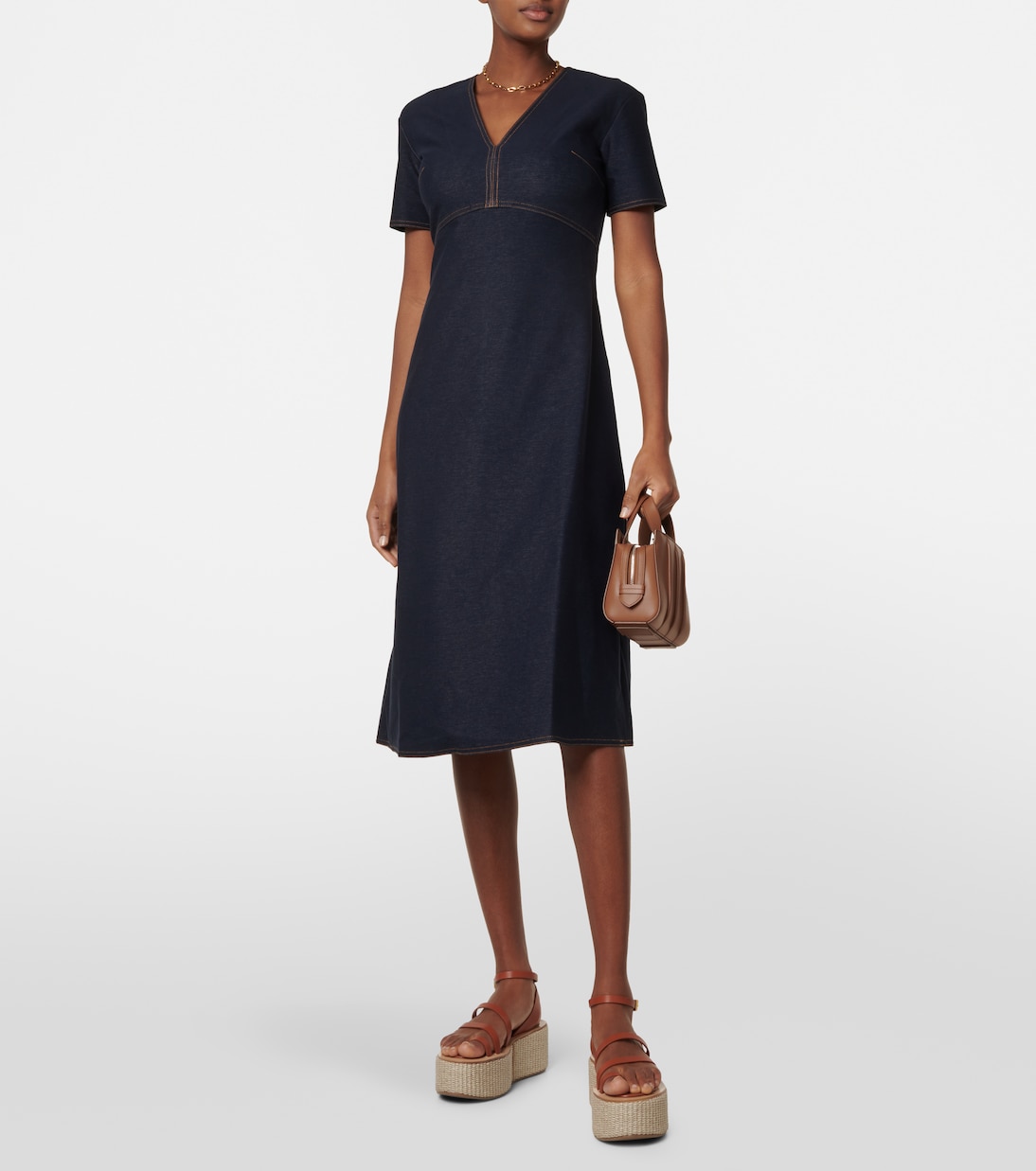 Biarritz leather platform espadrille sandals | Max Mara