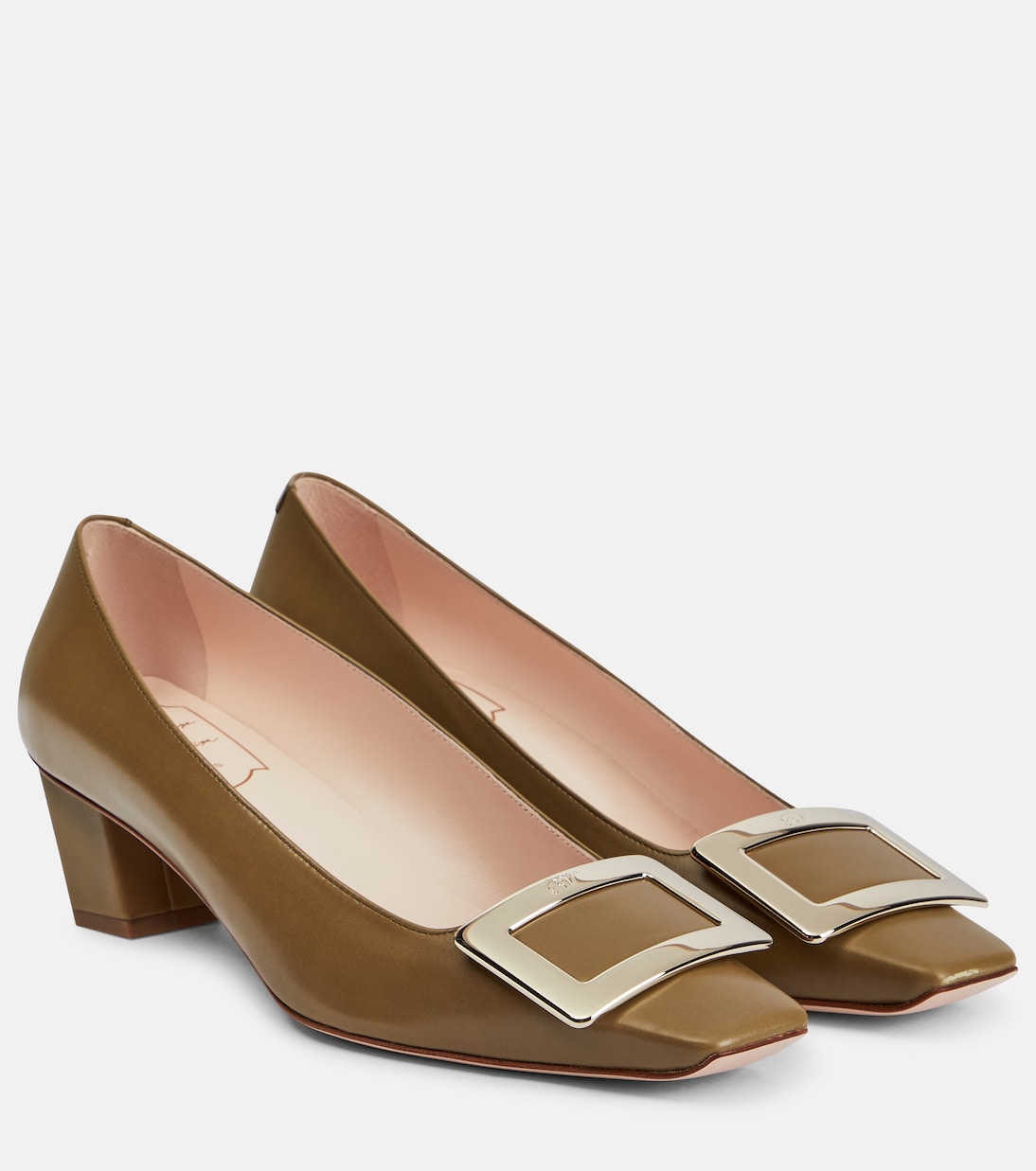 Belle Vivier 45 leather pumps | Roger Vivier
