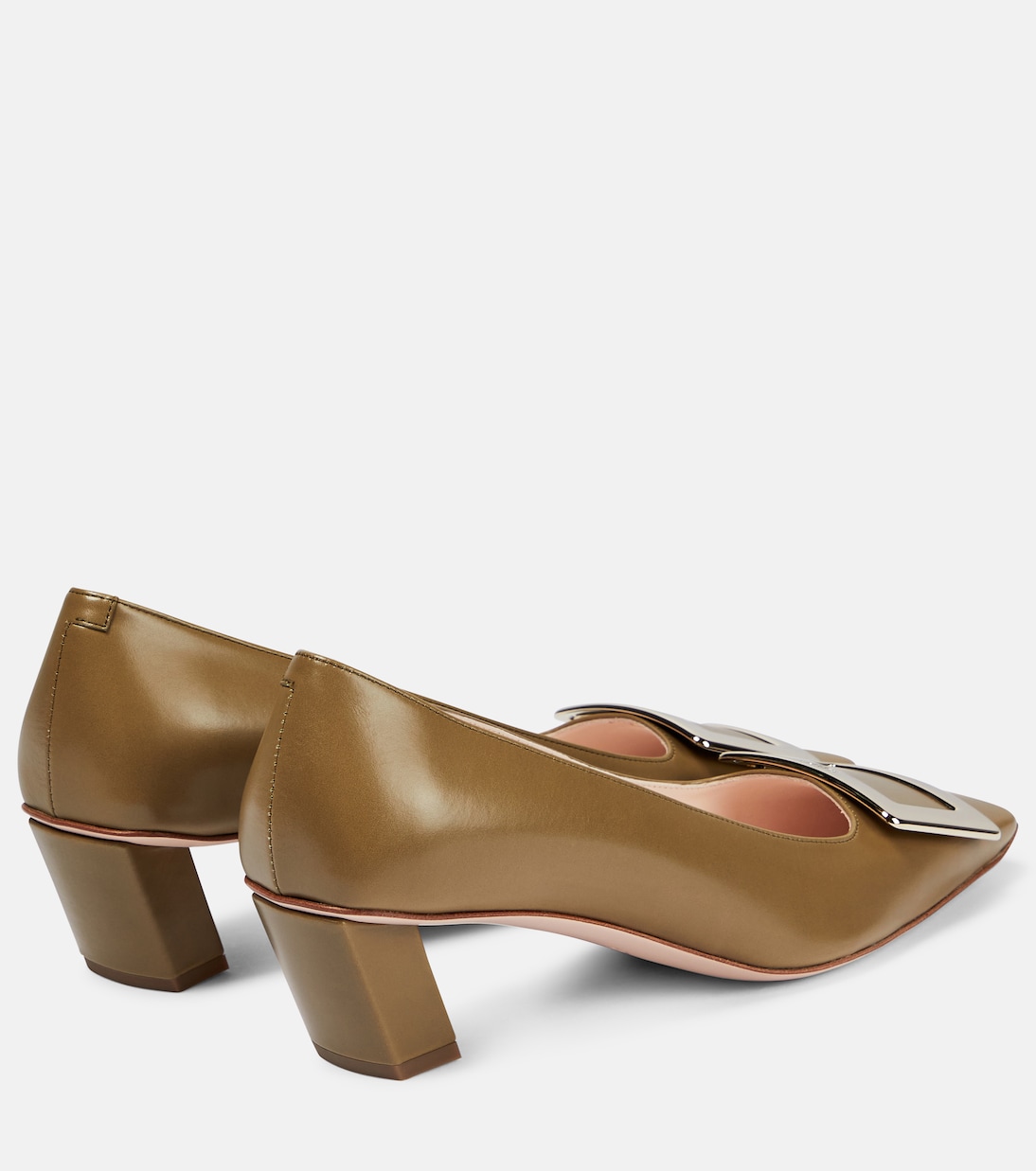 Belle Vivier 45 leather pumps | Roger Vivier