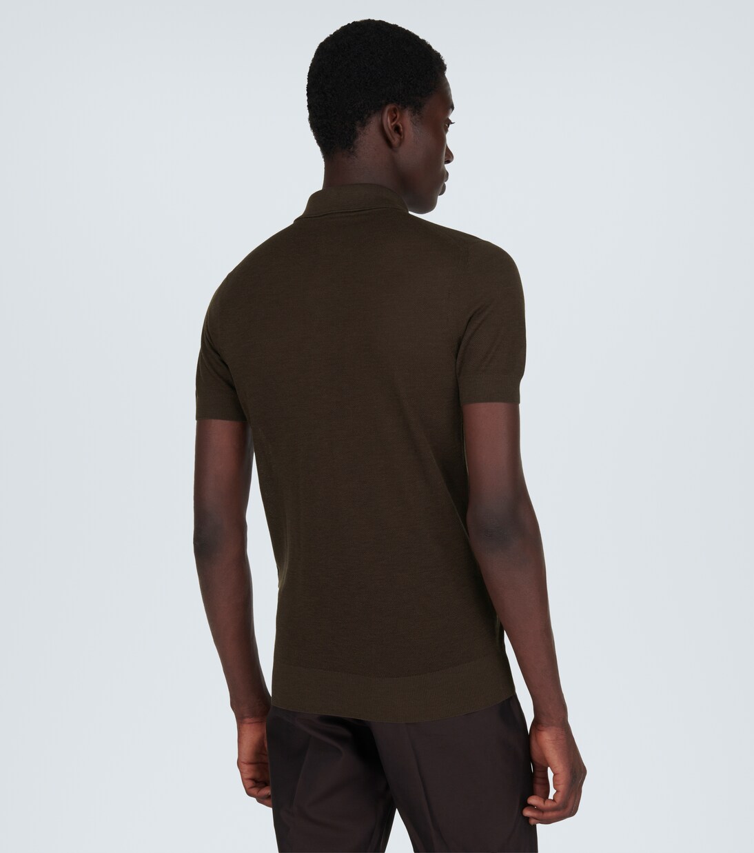 Polo en coton et soie | Tom Ford