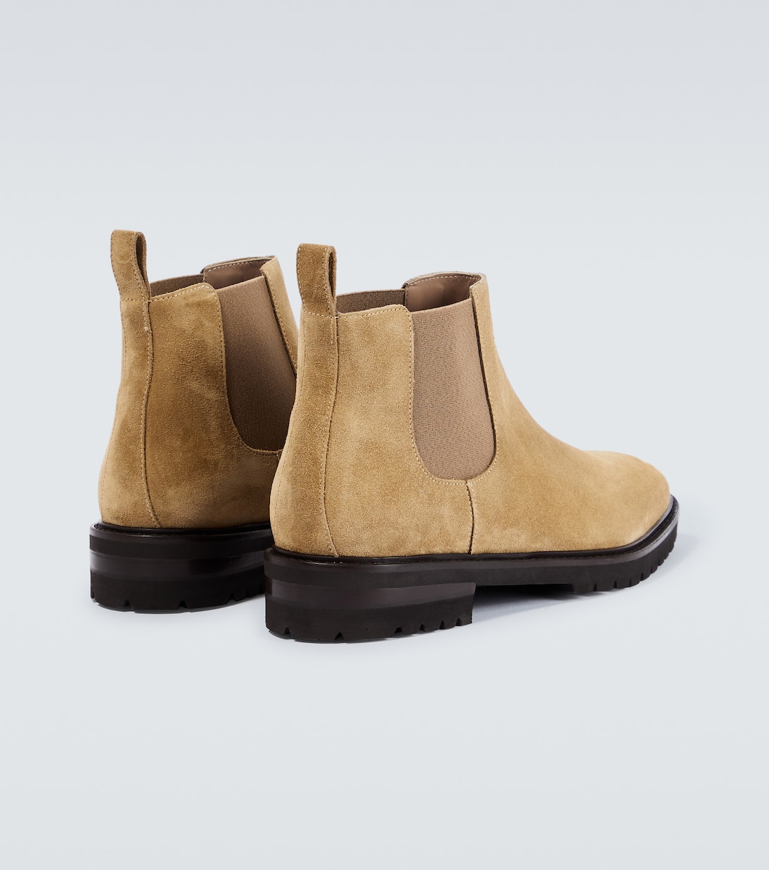 Bottines Chelsea Brompton en daim | Manolo Blahnik