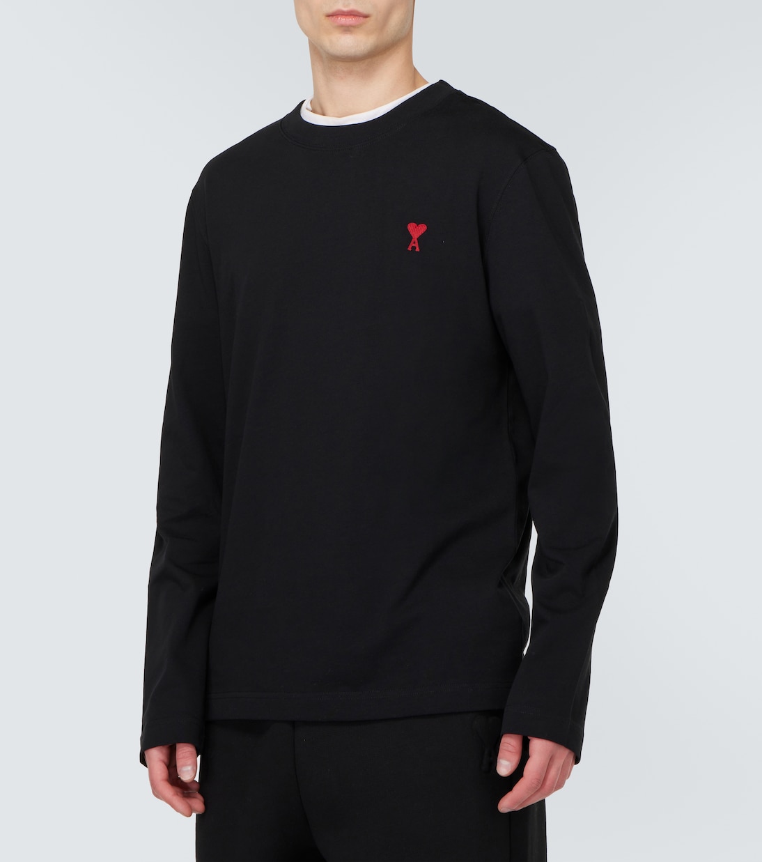 Top Ami de Cœur aus Baumwoll-Jersey | Ami Paris