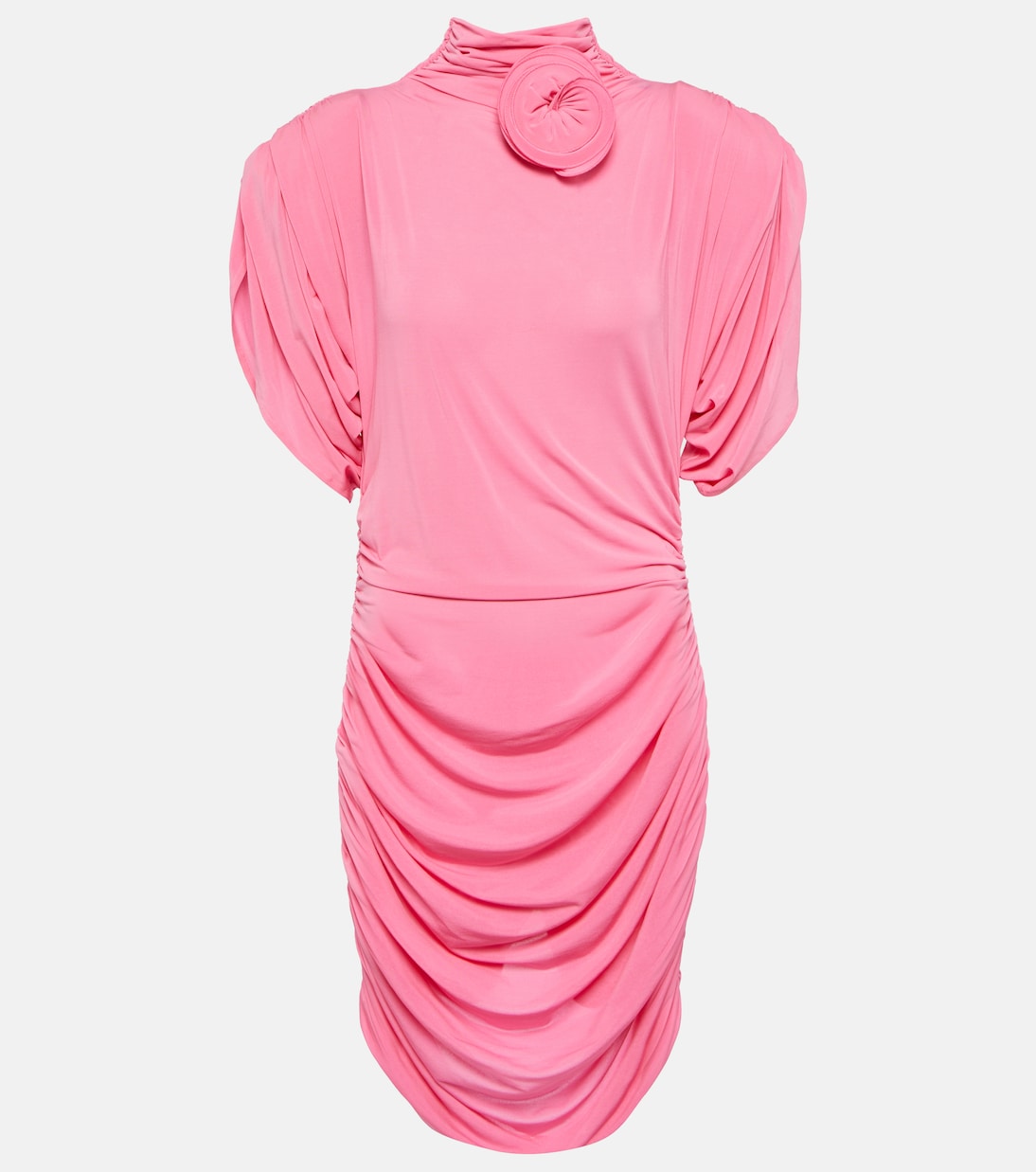 Vestido corto de jersey con aplique | Magda Butrym