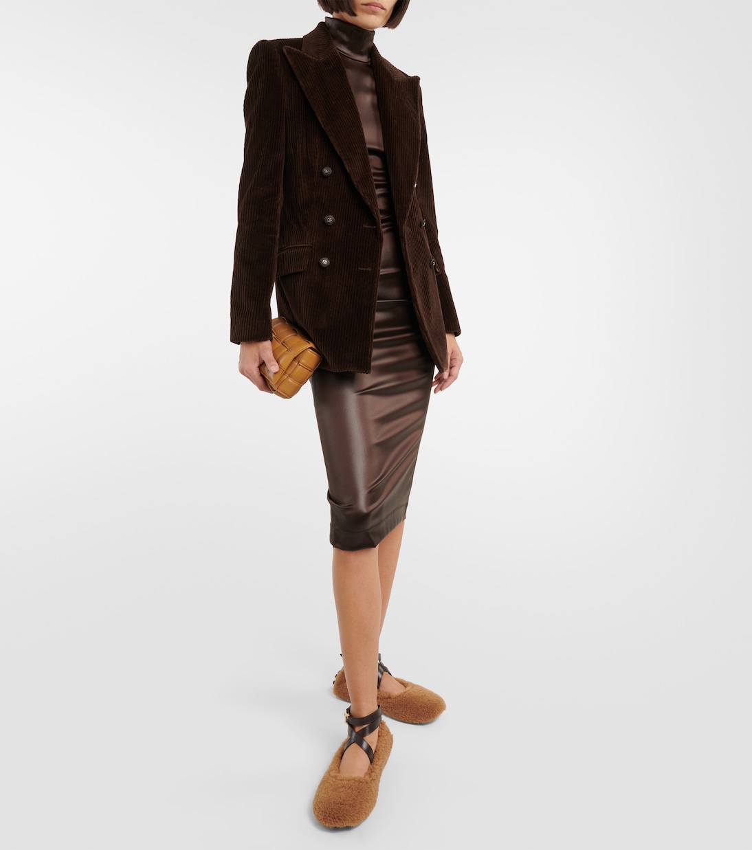 Bailarinas Bubble T Timeless de borrego | Tod's