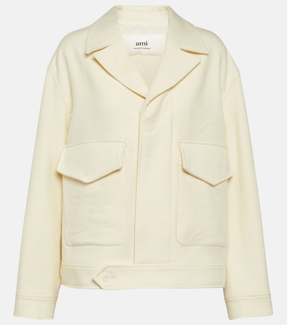 Oversized wool jacket | Ami Paris