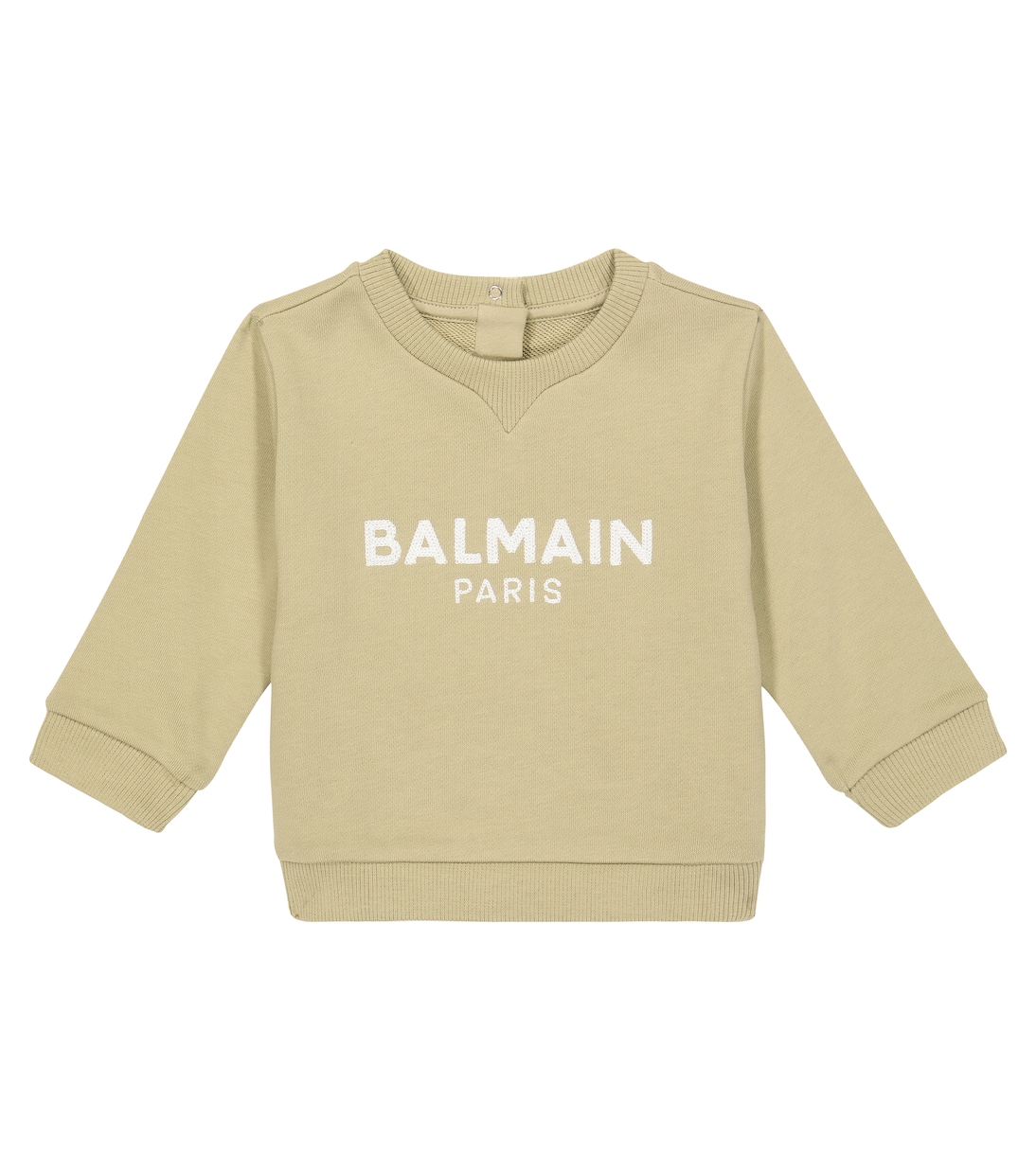 Bebé - sudadera en mezcla de algodón | Balmain Kids