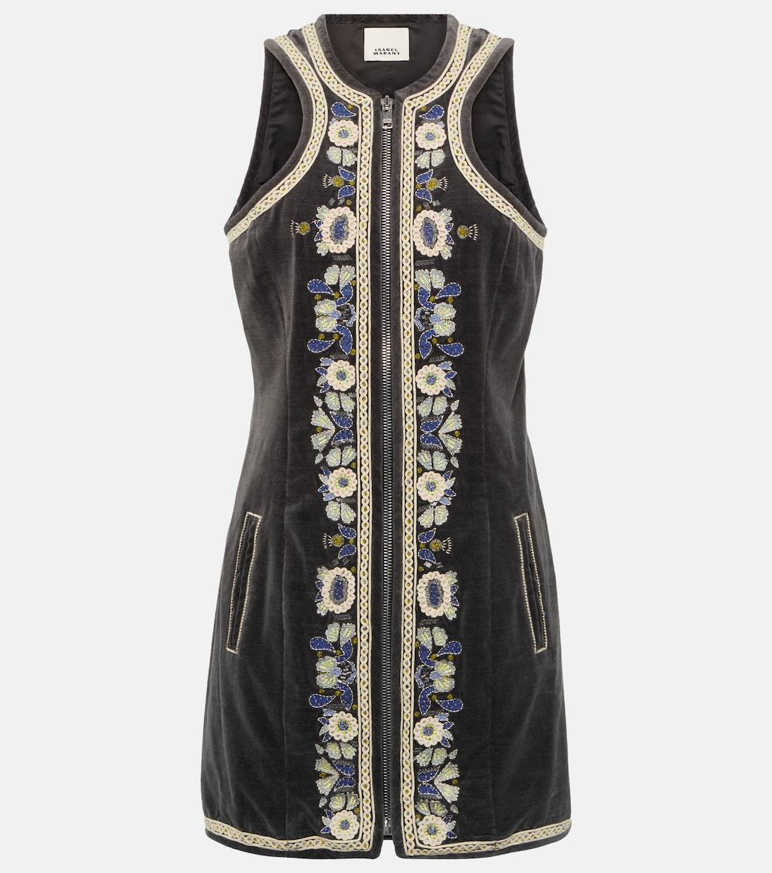 Robe Belila brodée en coton | Isabel Marant