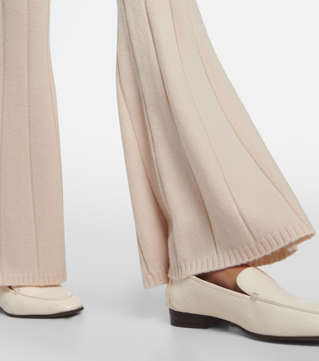 Mid-rise wool-blend flared pants | Joseph