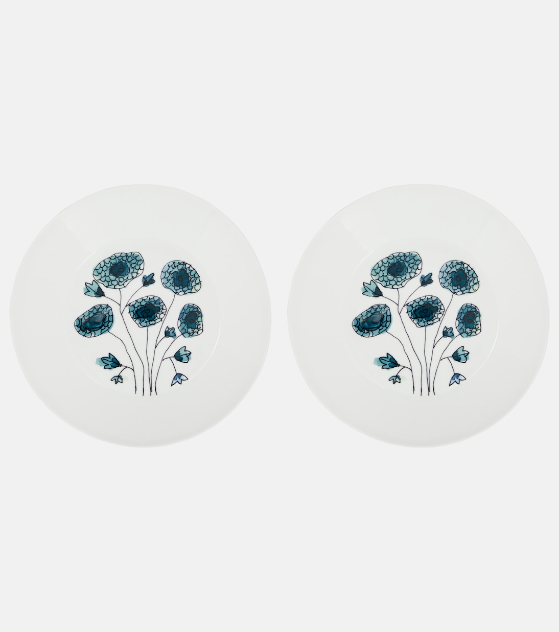 x Marni Anemone Vaniglia set of 2 deep plates | Serax