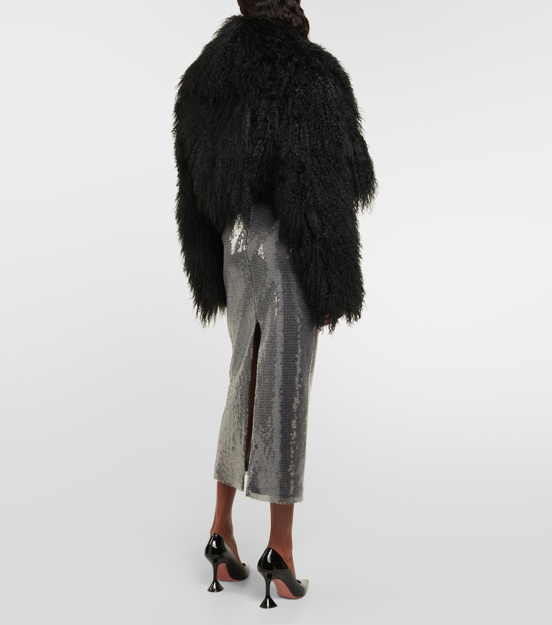 Shearling jacket | David Koma