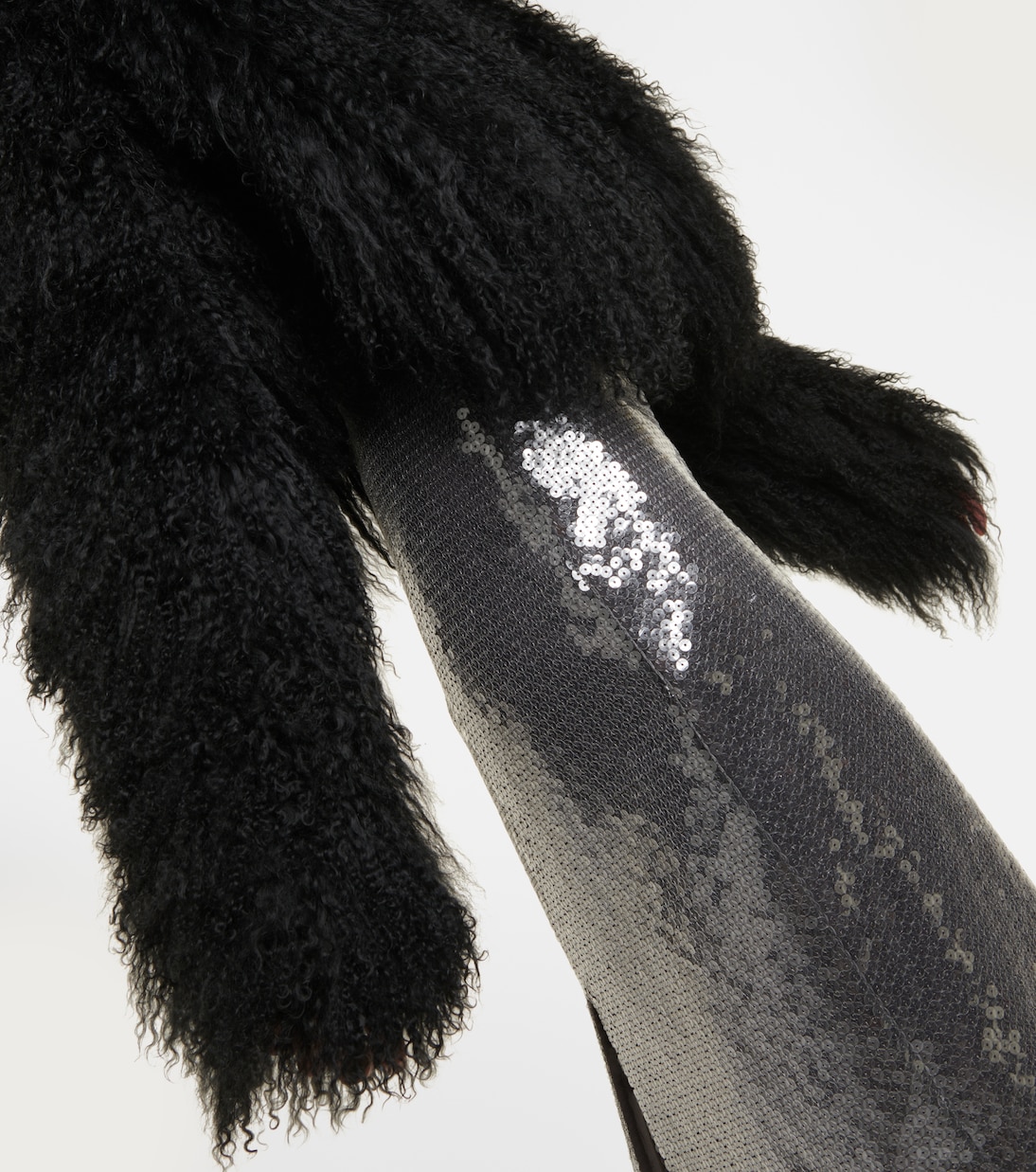 Shearling jacket | David Koma