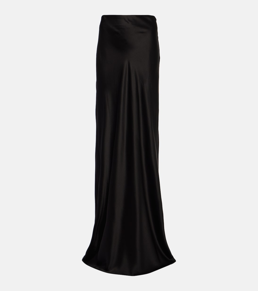 Silk satin maxi skirt in black The Sei Mytheresa
