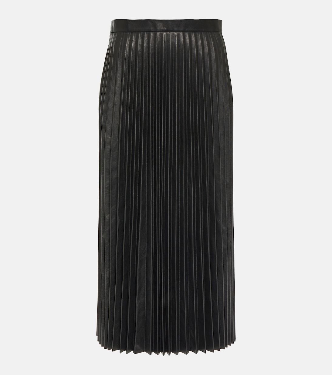 Jupe midi en cuir | Balenciaga