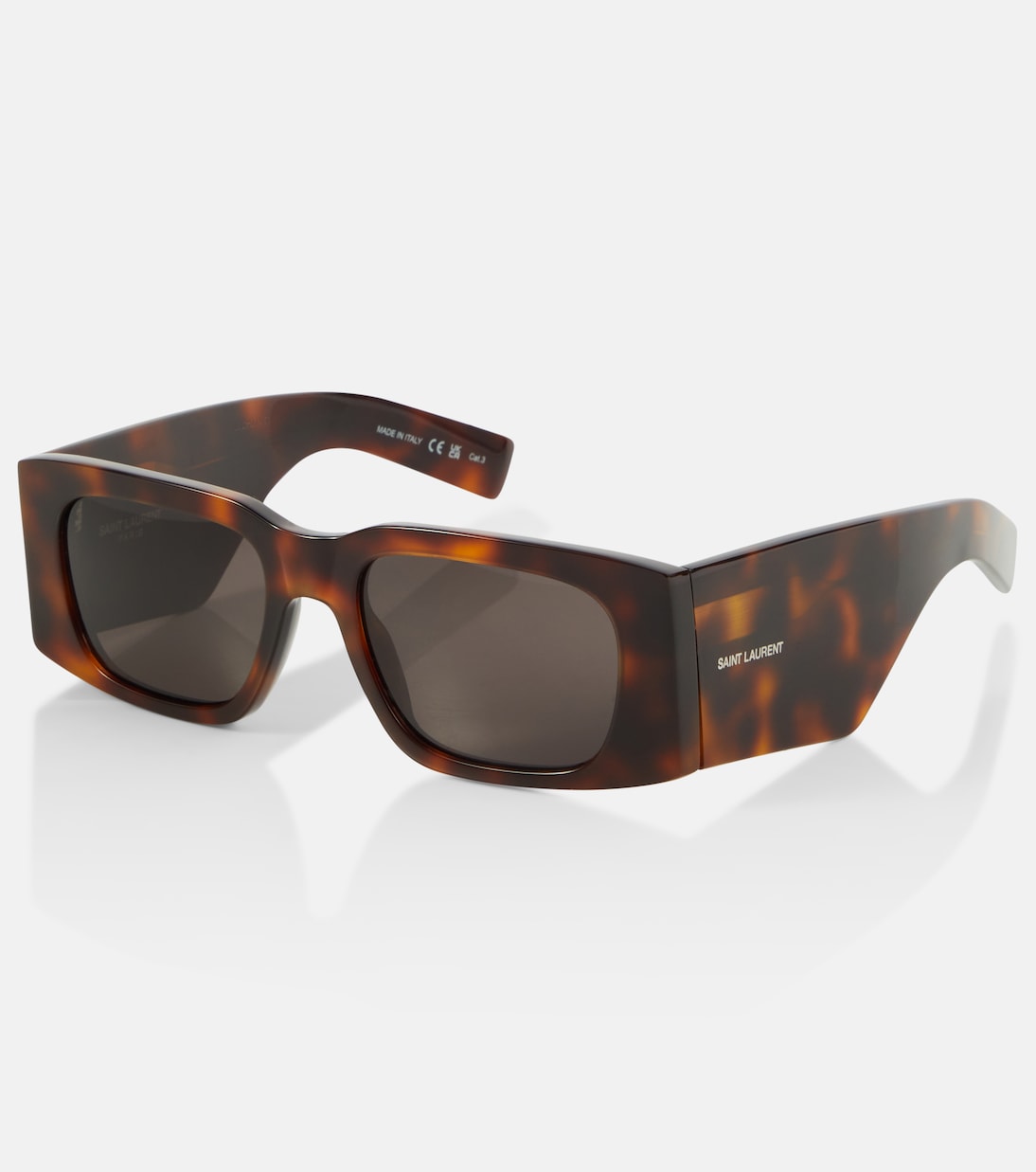 SL 654 rectangular sunglasses | Saint Laurent
